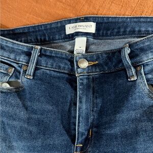 Lane Bryant Dark Blue Straight Leg Jeans
